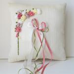 Floral Ring Pillow