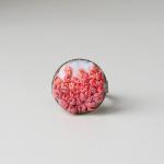 Coral Gradient Ring