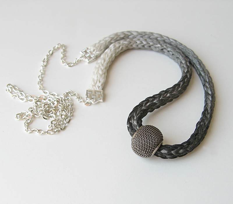 Charcoal Ombre Necklace